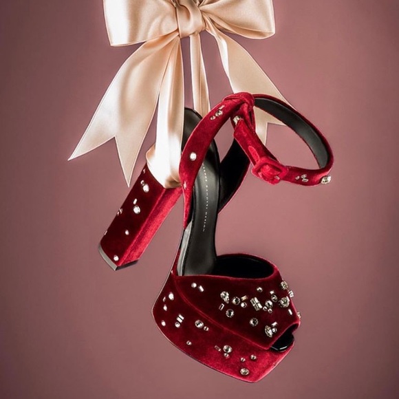 giuseppe zanotti • NEW • Swarovski platform heels - Picture 7 of 8